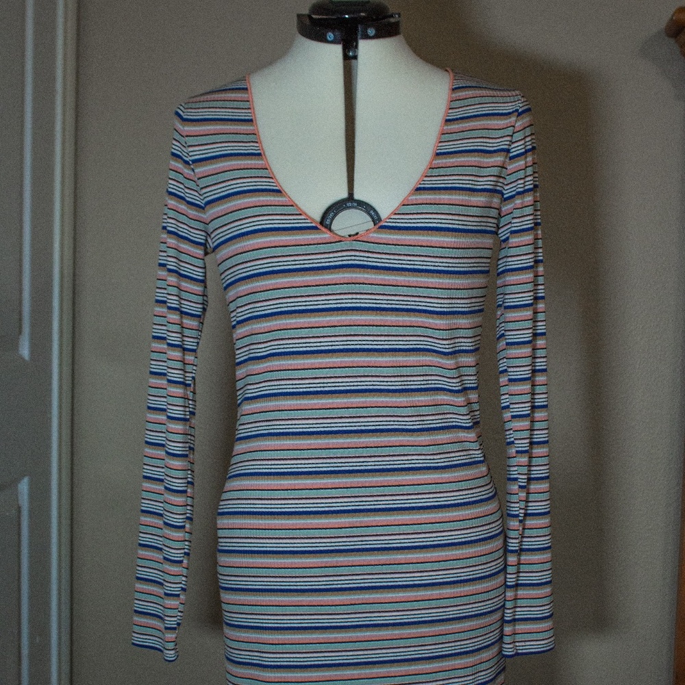 Striped BodyCon Dress